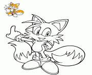 Coloriage tails origine de west side island